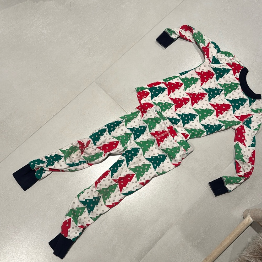 Crewcuts Christmas tree pajamas